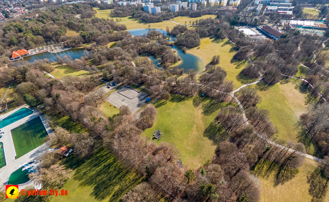 20.02.2023 - der Hachinger Bach und das Michaelibad in Neuperlach